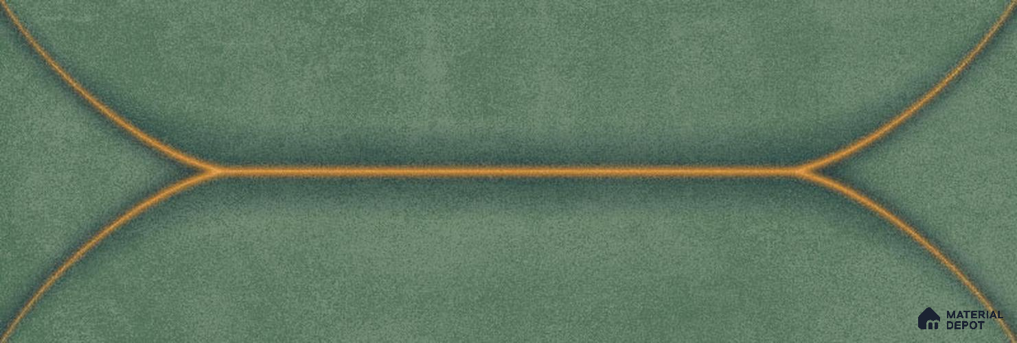 Subway Wall Tile TL 06429 K Mariner Zesty Lime 12 x 4 inch Ceramic Glossy Finish - 8 mm  | Suitable for Accent / Feature Walls, Bathroom, Kitchen Wall & Backsplashes